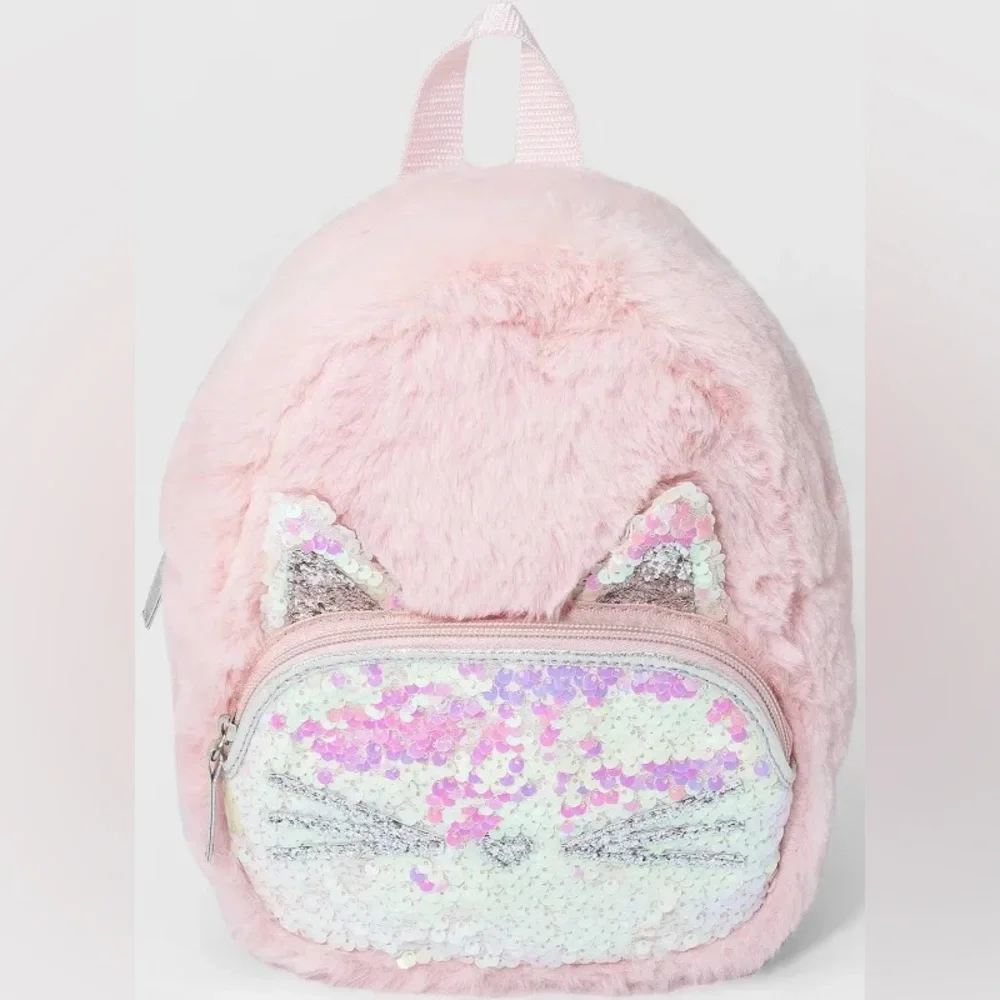 Girls‎ Kitty Sequin Mini Backpack